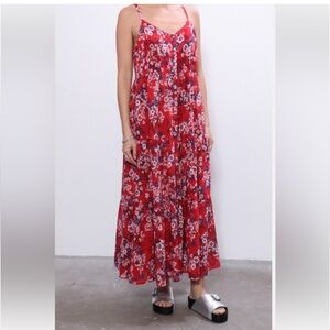 XIRENA Brooklyn Tiered Dress - Lindsey Floral ( S )